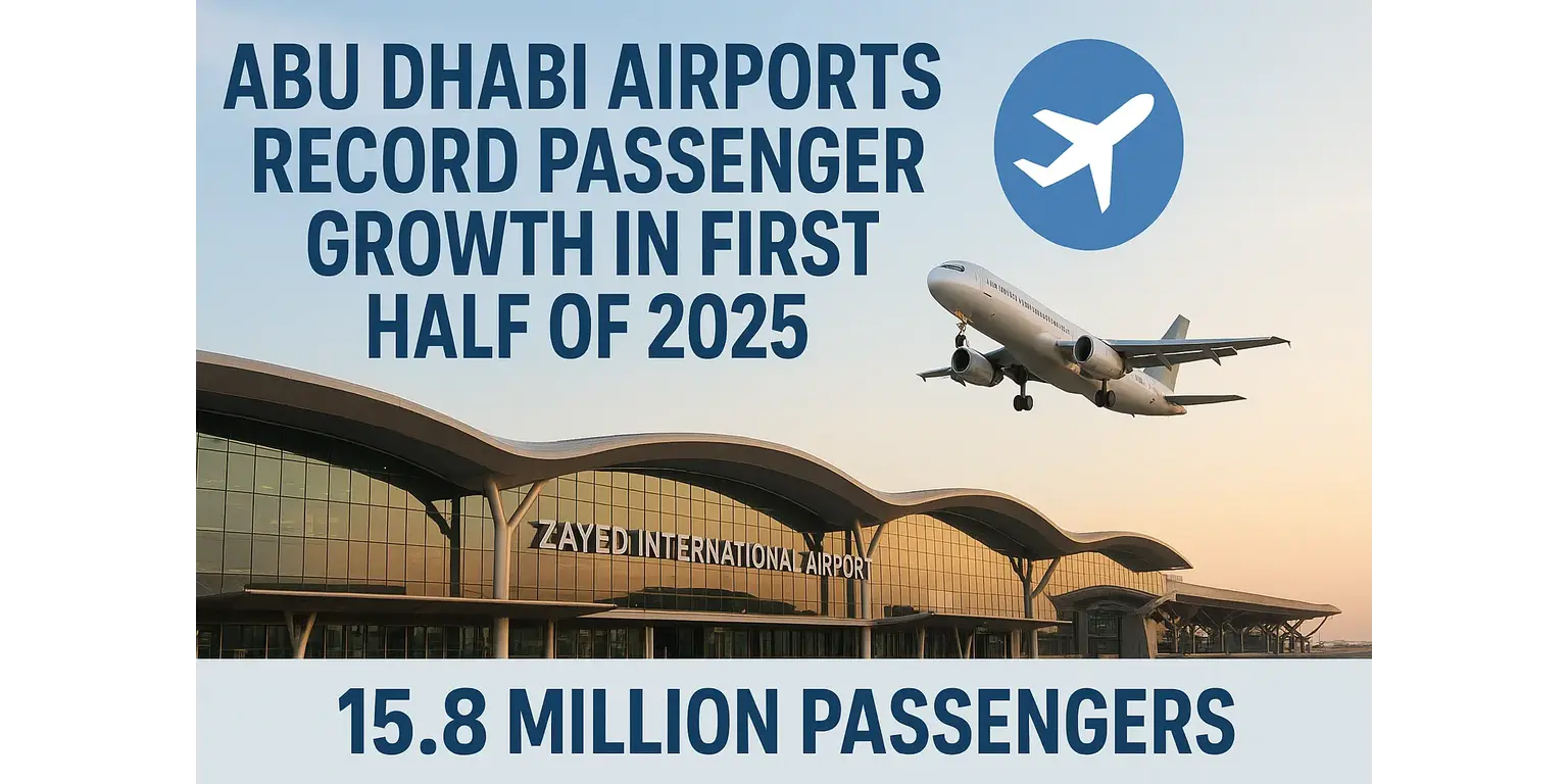 Abu Dhabi Airports Record Passenger Growth in First Half of 2025 (1)
