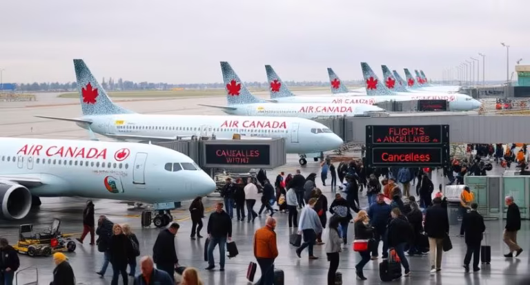 Air Canada Cancels 500 Flights Daily