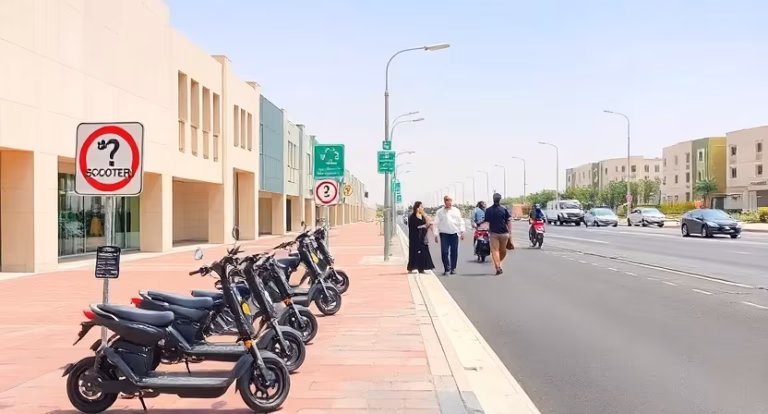 Ajman Bans Use of Electric Scooters on Roads and Public Streets