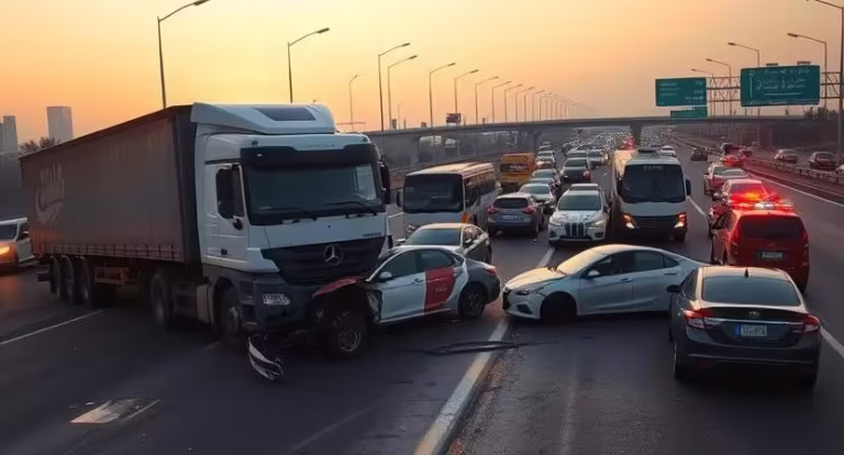Cairo Highway Collision
