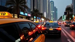 Dubai Taxi Trips Rise 7% in First Half of 2025