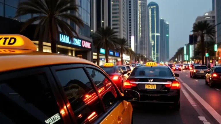 Dubai Taxi Trips Rise 7% in First Half of 2025
