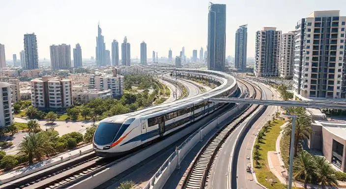 Etihad Rail and Dubai Metro Blue Line Set to Push Property Prices Up to 30%