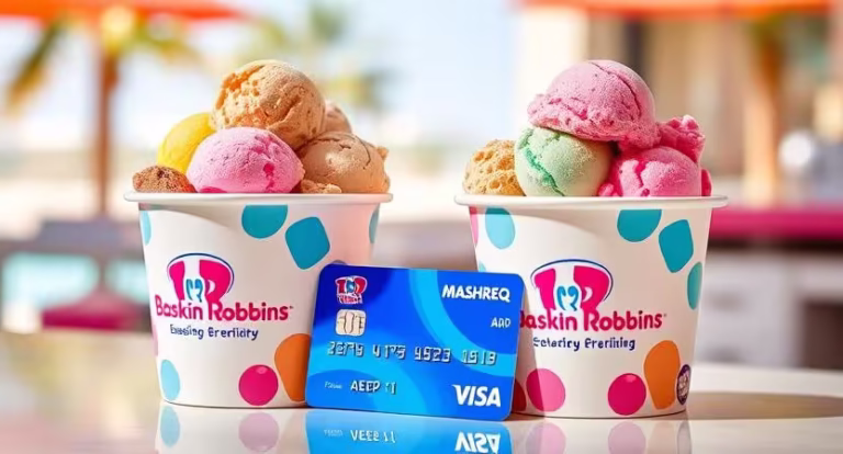 Mashreq AED 1 Ice Cream Offer at Baskin Robbins UAE