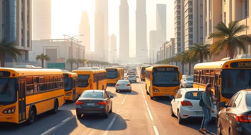UAE School Year to Bring Heavier Traffic and Longer Commutes