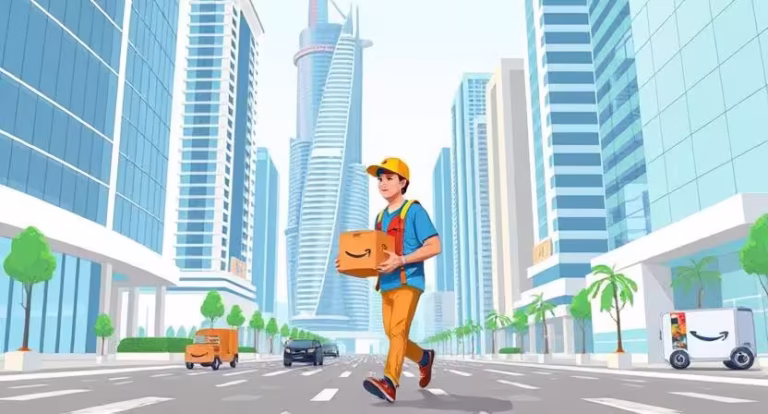on-foot delivery pilot program