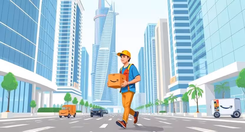 on-foot delivery pilot program