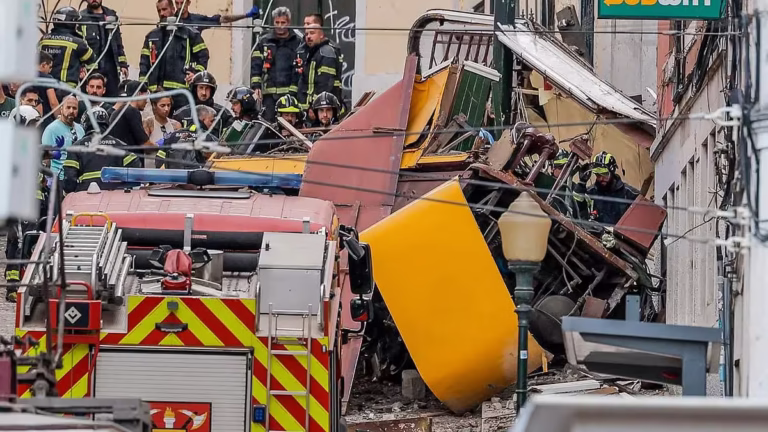Lisbon Funicular Crash