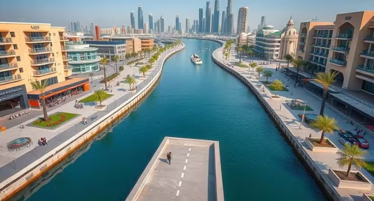 Sharjah Opens 600-Metre Canal With Skyline Views