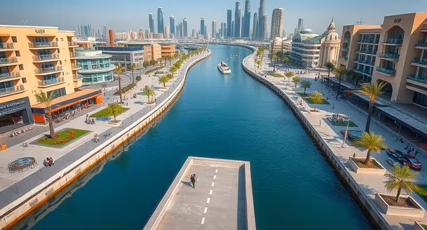 Sharjah Opens 600-Metre Canal With Skyline Views