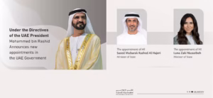 UAE Appoints New Ministers of State